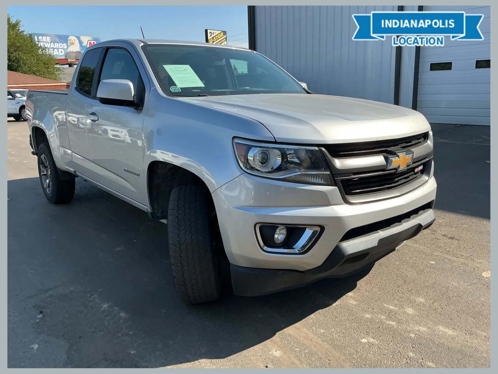 Silver 2017 Chevrolet Colorado Z71 for sale in Indianapolis, IN