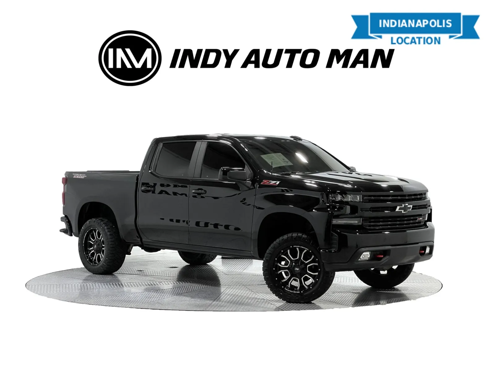 Black 2021 Chevrolet Silverado 1500 LT Trail Boss for sale in Indianapolis, IN