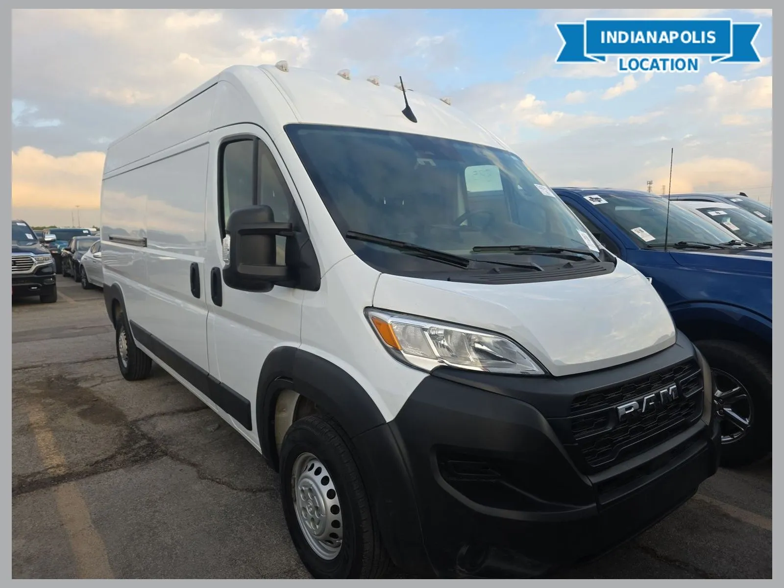 White 2025 Ram ProMaster 2500 High Roof for sale in Indianapolis, IN