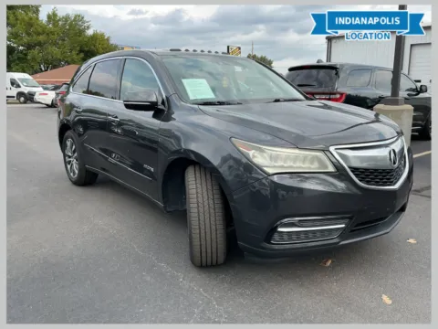 Black 2015 Acura MDX 3.5L Technology Pkg w/Entertainment Pkg SH-AWD for sale in Indianapolis, IN