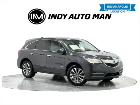 Black 2015 Acura MDX 3.5L Technology Pkg w/Entertainment Pkg SH-AWD for sale in Indianapolis, IN
