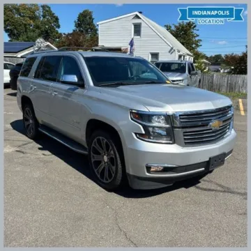 Silver 2016 Chevrolet Tahoe LTZ for sale in Indianapolis, IN