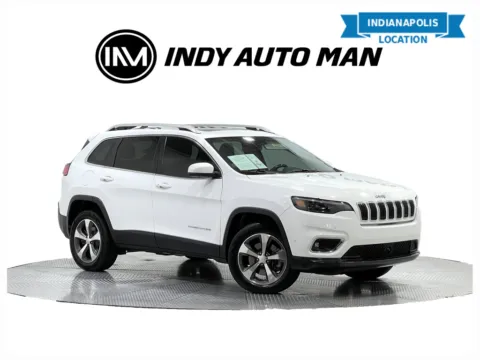 White 2019 Jeep Cherokee Limited for sale in Indianapolis, IN