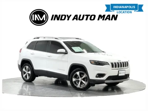 White 2019 Jeep Cherokee Limited for sale in Indianapolis, IN