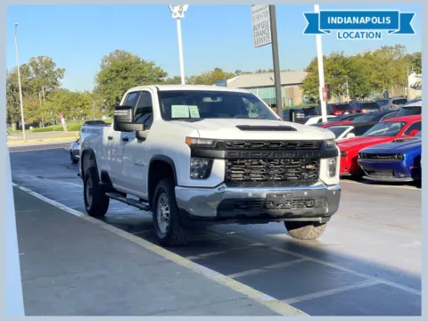 White 2020 Chevrolet Silverado 2500 HD Work Truck for sale in Indianapolis, IN