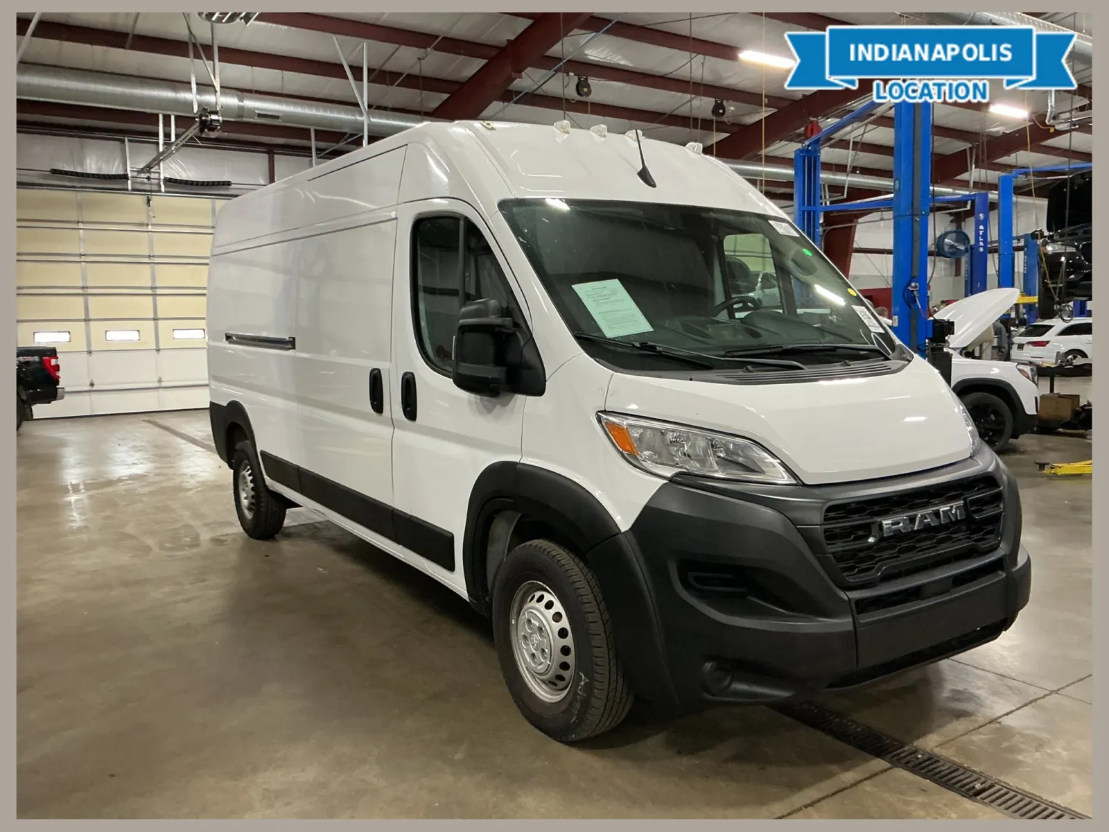 White 2023 Ram ProMaster 2500 High Roof for sale in Indianapolis, IN