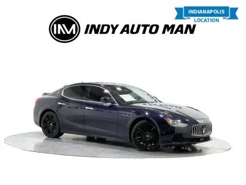 Blue 2017 Maserati Ghibli S Q4 for sale in Indianapolis, IN