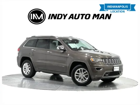 Brown 2017 Jeep Grand Cherokee Overland for sale in Indianapolis, IN