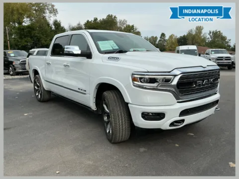White 2022 Ram 1500 Limited for sale in Indianapolis, IN