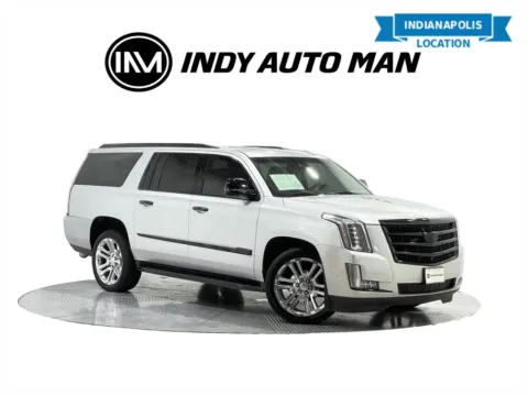 Silver 2017 Cadillac Escalade ESV Luxury for sale in Indianapolis, IN