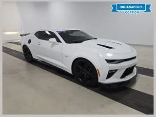 White 2018 Chevrolet Camaro SS 2SS for sale in Indianapolis, IN