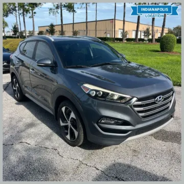 Gray 2017 Hyundai Tucson Limited for sale in Indianapolis, IN