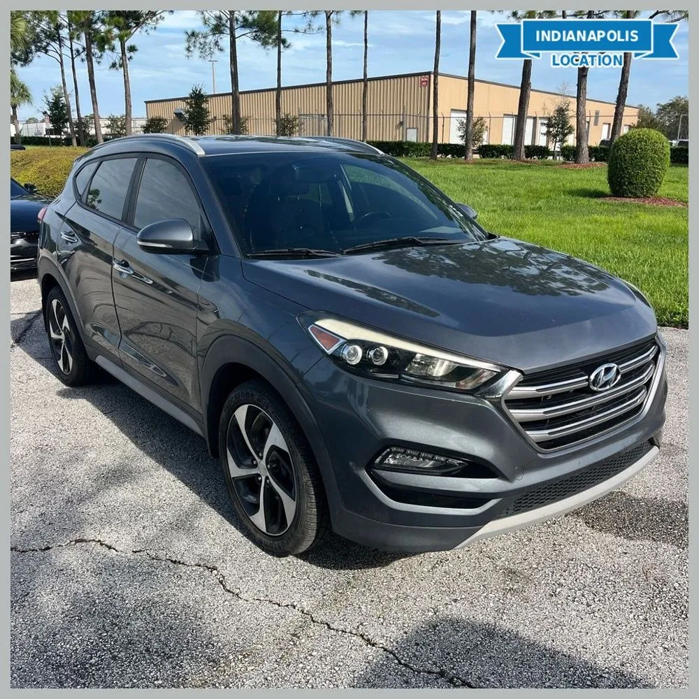 Gray 2017 Hyundai Tucson Limited for sale in Indianapolis, IN