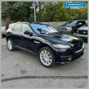 Black 2019 Jaguar F-PACE 30t Portfolio for sale in Indianapolis, IN