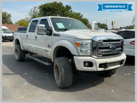 White 2013 Ford F-250SD Lariat for sale in Indianapolis, IN