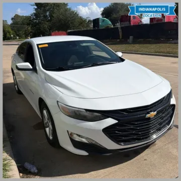 White 2021 Chevrolet Malibu LS 1FL for sale in Indianapolis, IN