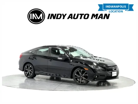 Black 2020 Honda Civic Sport for sale in Indianapolis, IN