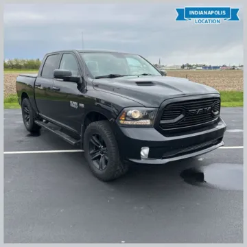 Black 2018 Ram 1500 Sport for sale in Indianapolis, IN