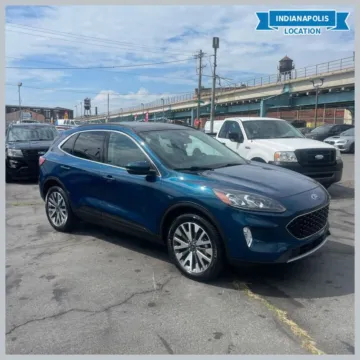 Green 2020 Ford Escape Titanium for sale in Indianapolis, IN