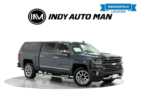 Gray 2017 Chevrolet Silverado 1500 LTZ 2LZ for sale in Indianapolis, IN