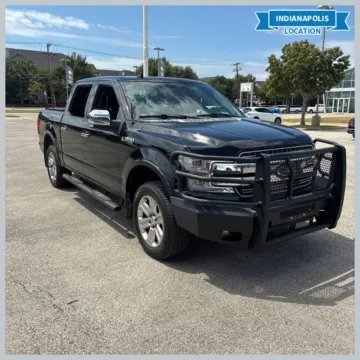 Black 2018 Ford F-150 Lariat for sale in Indianapolis, IN