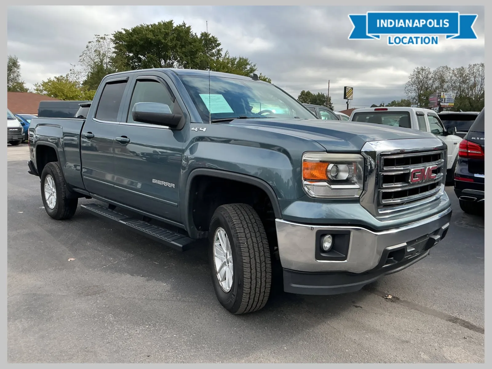 Gray 2014 GMC Sierra 1500 SLE for sale in Indianapolis, IN