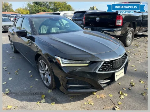 Black 2021 Acura TLX Advance SH-AWD for sale in Indianapolis, IN