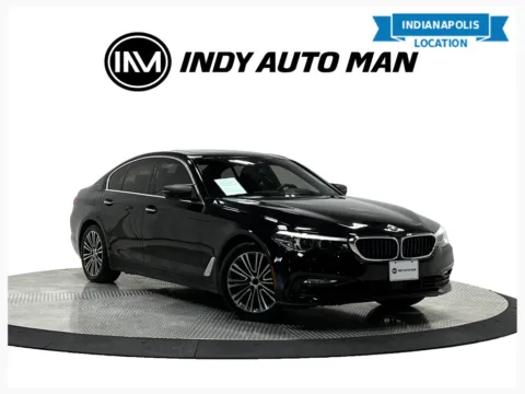 Black 2018 BMW 5 Series 530e xDrive iPerformance for sale in Indianapolis, IN