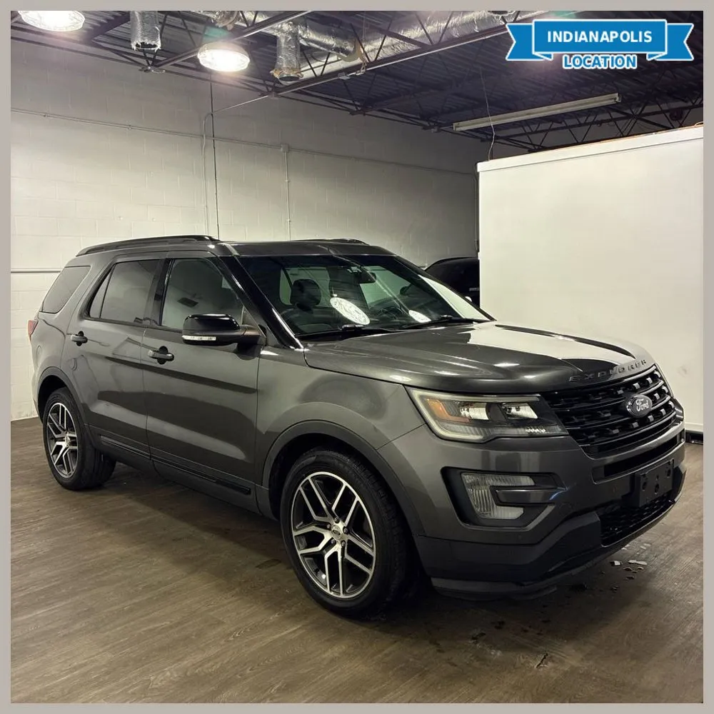 Gray 2017 Ford Explorer Sport for sale in Indianapolis, IN
