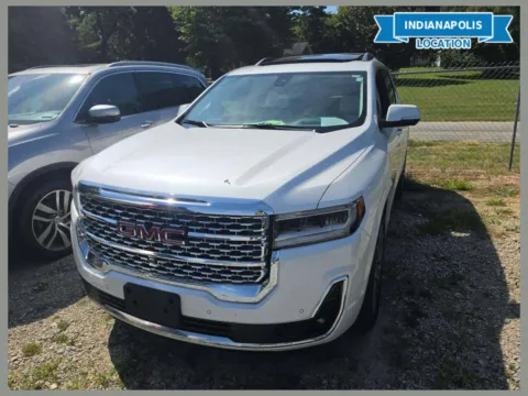 White 2021 GMC Acadia Denali for sale in Indianapolis, IN