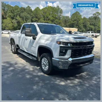 White 2022 Chevrolet Silverado 2500 HD LT for sale in Indianapolis, IN