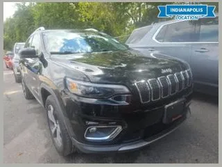 Black 2019 Jeep Cherokee Limited for sale in Indianapolis, IN