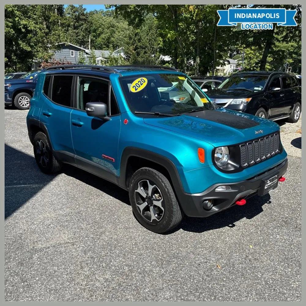 Blue 2020 Jeep Renegade Trailhawk for sale in Indianapolis, IN