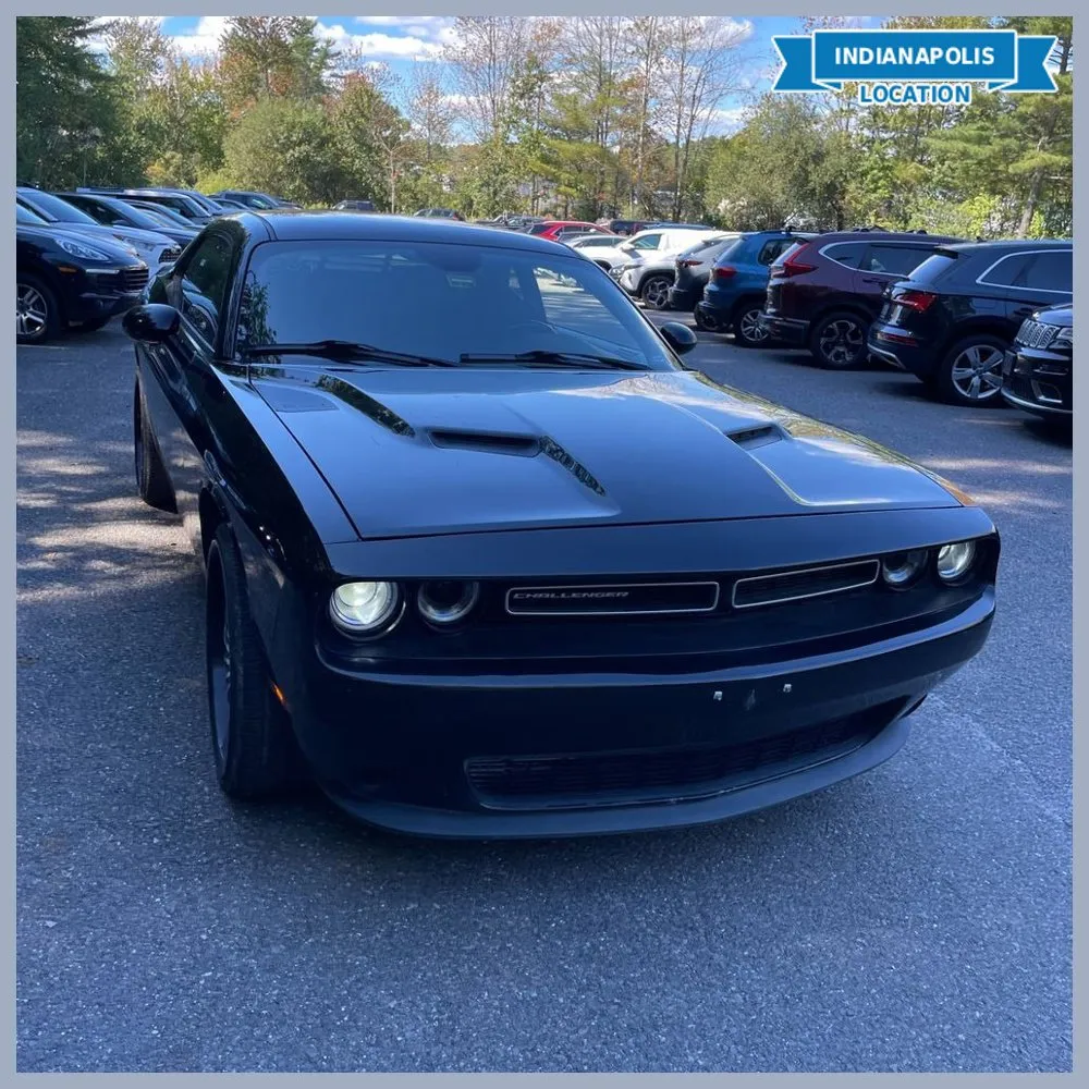 Black 2016 Dodge Challenger SXT for sale in Indianapolis, IN
