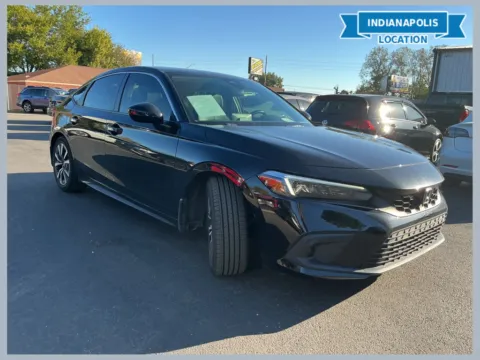 Black 2024 Honda Civic EX-L for sale in Indianapolis, IN