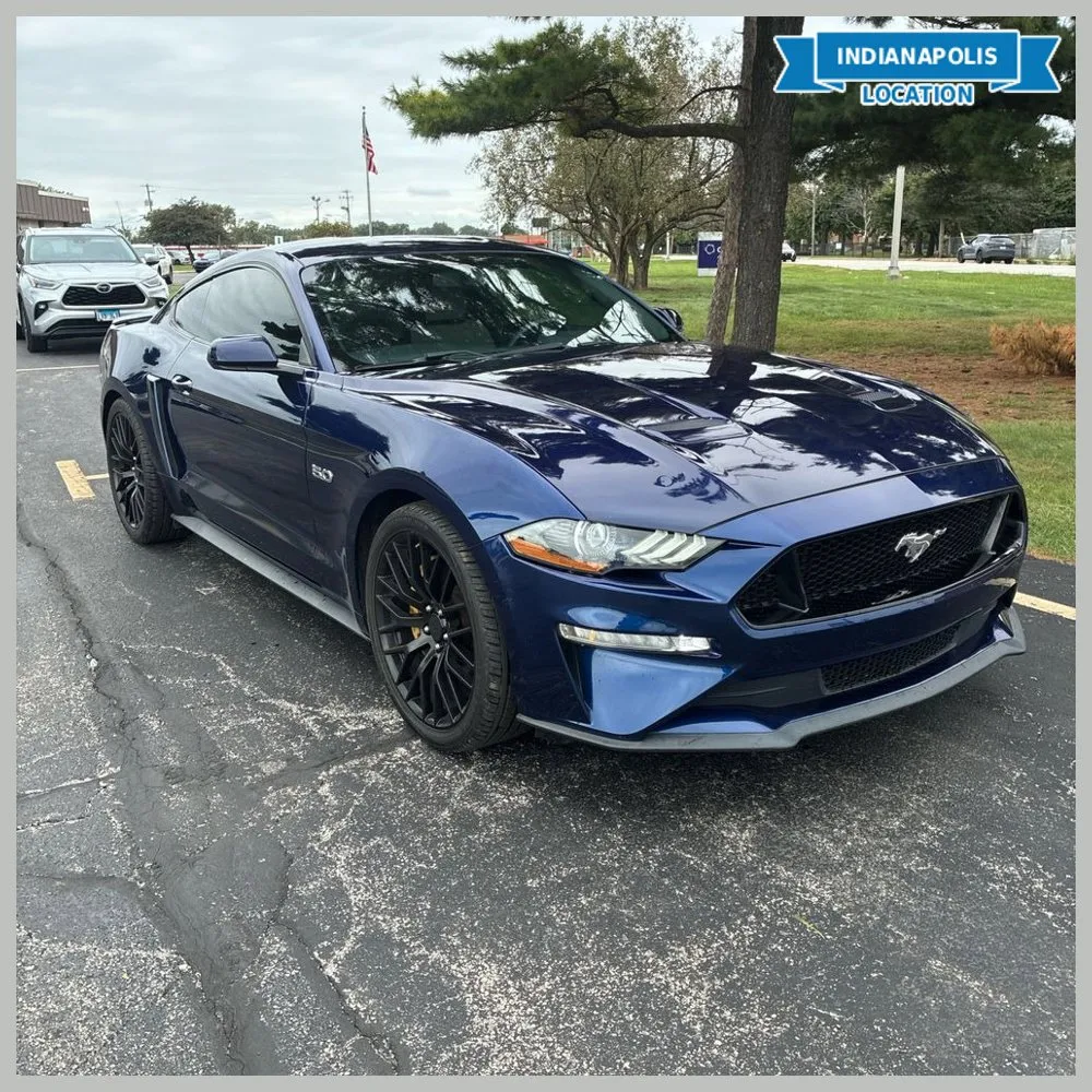 Blue 2018 Ford Mustang GT for sale in Indianapolis, IN