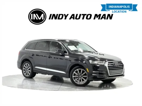 Black 2019 Audi Q7 55 Premium Plus quattro for sale in Indianapolis, IN