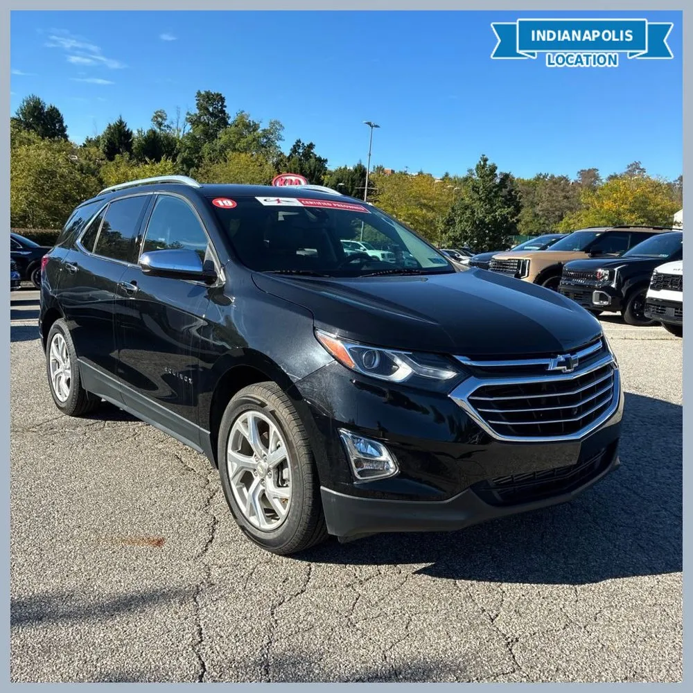 Black 2019 Chevrolet Equinox Premier for sale in Indianapolis, IN
