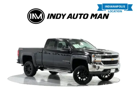 Black 2016 Chevrolet Silverado 1500 LT LT1 for sale in Indianapolis, IN