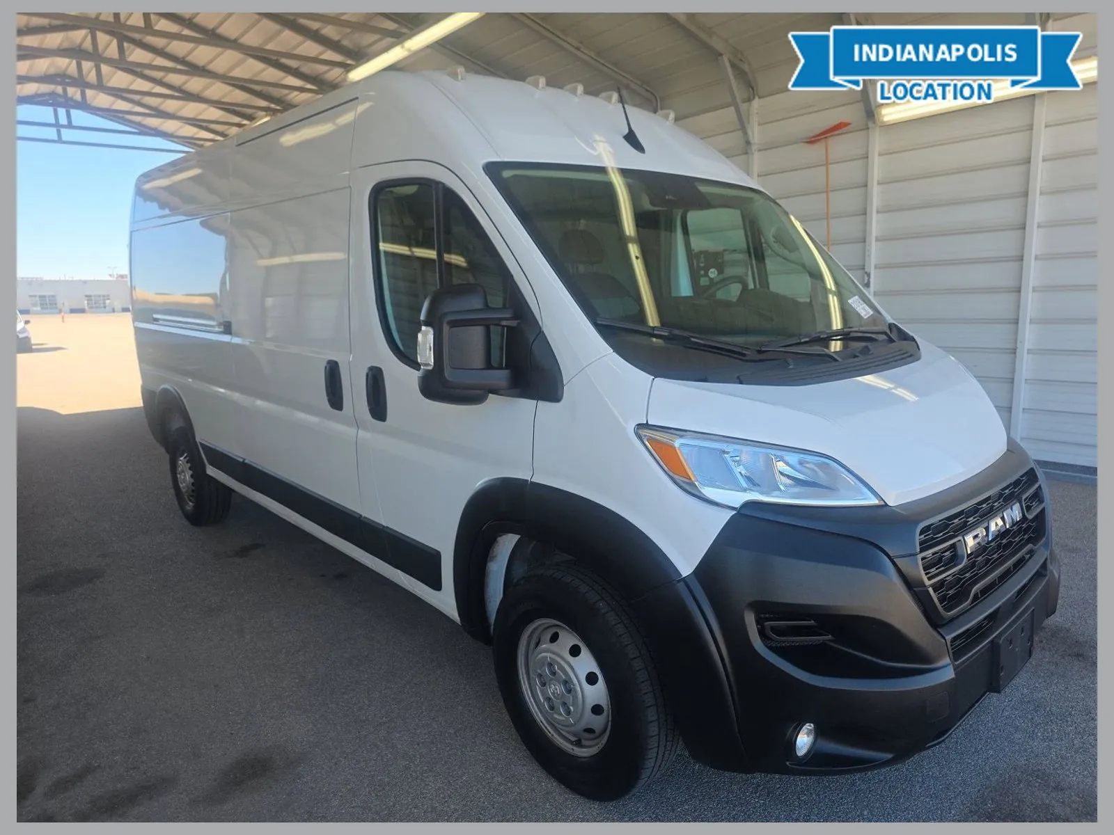 White 2025 Ram ProMaster 3500 High Roof for sale in Indianapolis, IN