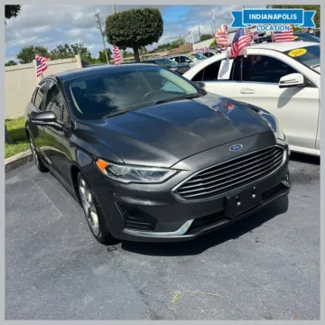 Gray 2019 Ford Fusion SEL for sale in Indianapolis, IN