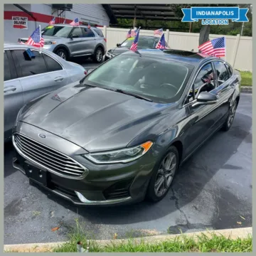 Gray 2019 Ford Fusion SEL for sale in Indianapolis, IN