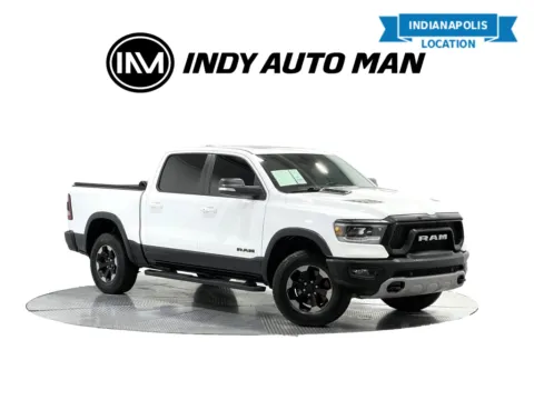 White 2019 Ram 1500 Rebel for sale in Indianapolis, IN