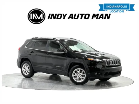 Black 2017 Jeep Cherokee Latitude for sale in Indianapolis, IN