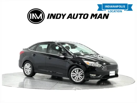 Black 2016 Ford Focus Titanium for sale in Indianapolis, IN