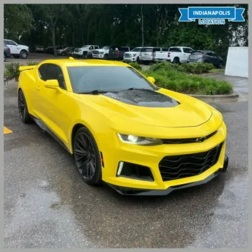 Yellow 2017 Chevrolet Camaro ZL1 for sale in Indianapolis, IN