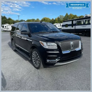 Black 2019 Lincoln Navigator L Reserve for sale in Indianapolis, IN