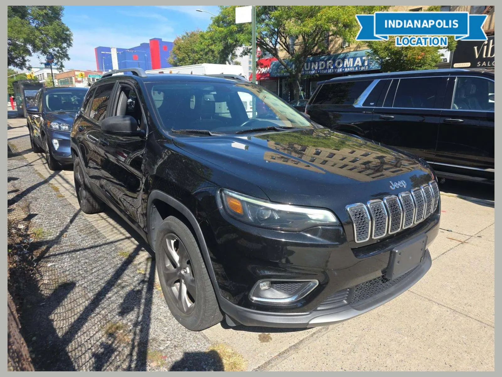 Black 2019 Jeep Cherokee Limited for sale in Indianapolis, IN