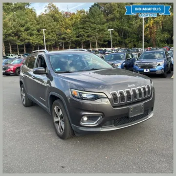 Gray 2019 Jeep Cherokee Limited for sale in Indianapolis, IN