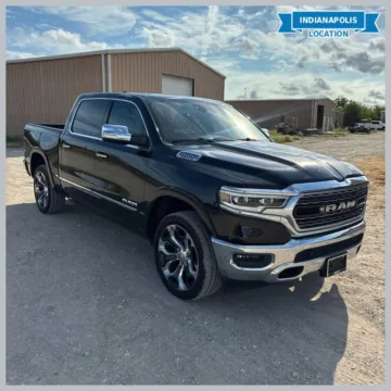 Black 2019 Ram 1500 Limited for sale in Indianapolis, IN